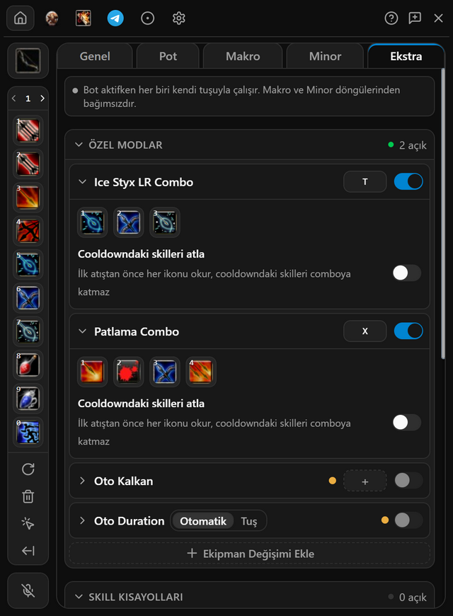 Özel Modlar