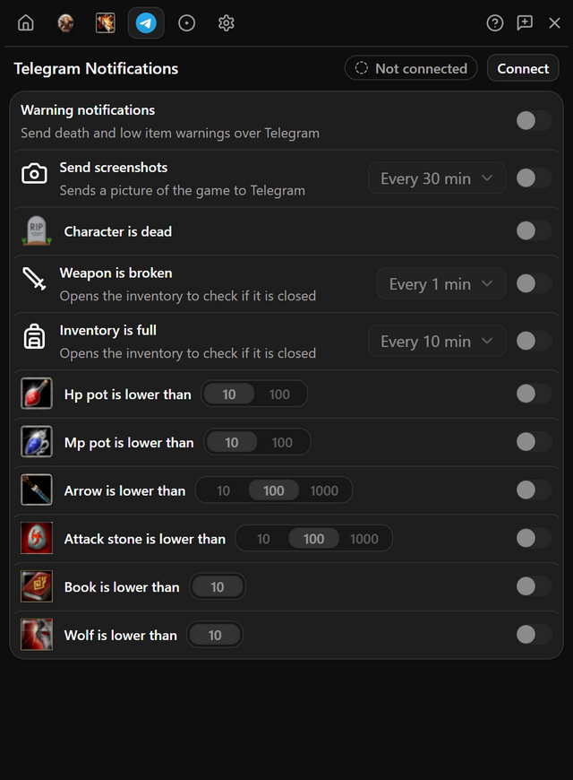 Telegram Notifications