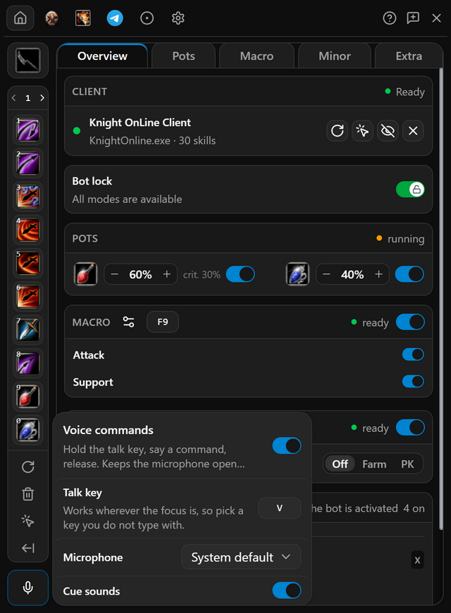Voice Commands